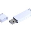 Флешка 3.0 промо прямоугольной классической формы, 32 Гб, белый