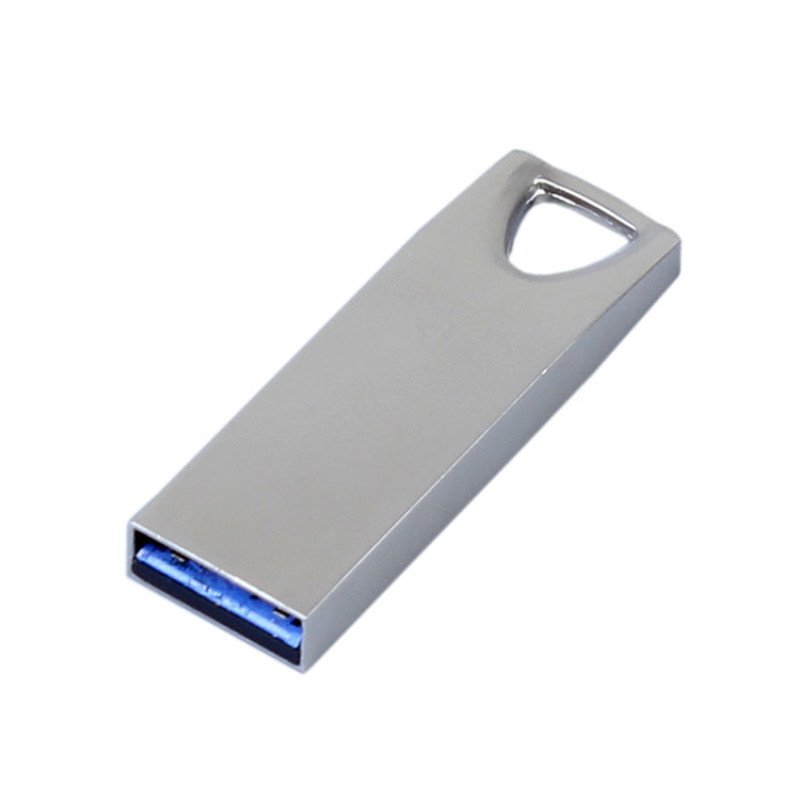 USB 2.0-флешка на 512 Мбайт с мини чипом, компактный дизайн, стильное отверстие для цепочки