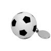 Флешка в виде футбольного мяча, 32 Гб, белый/черный