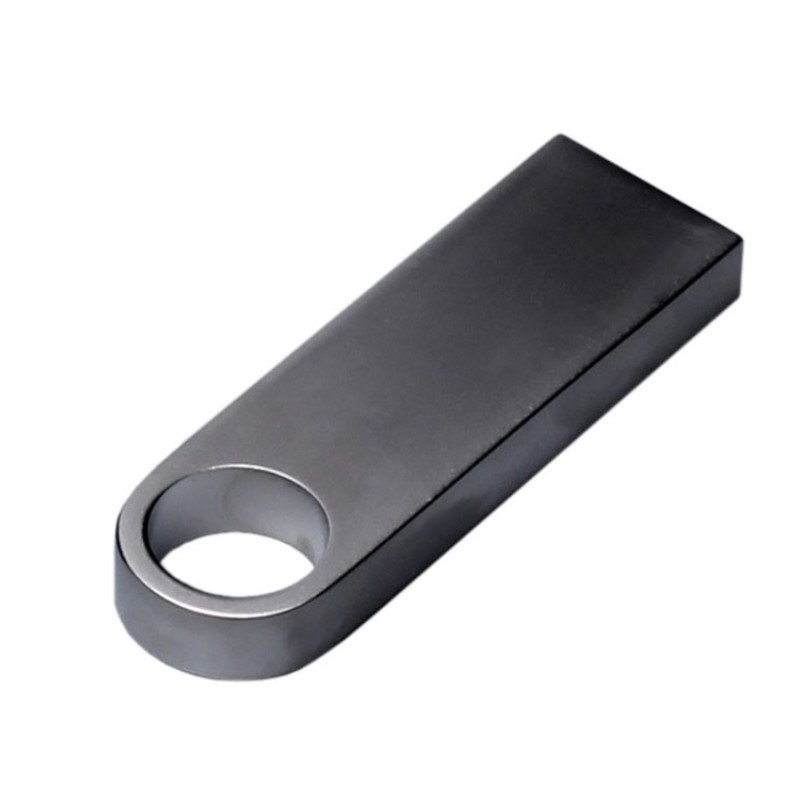 USB 2.0-флешка на 512 Мбайт с мини чипом и круглым отверстием, серебристый USB 2.0-флешка на 512 Мбайт с мини чипом и круглым отверстием, серебристый