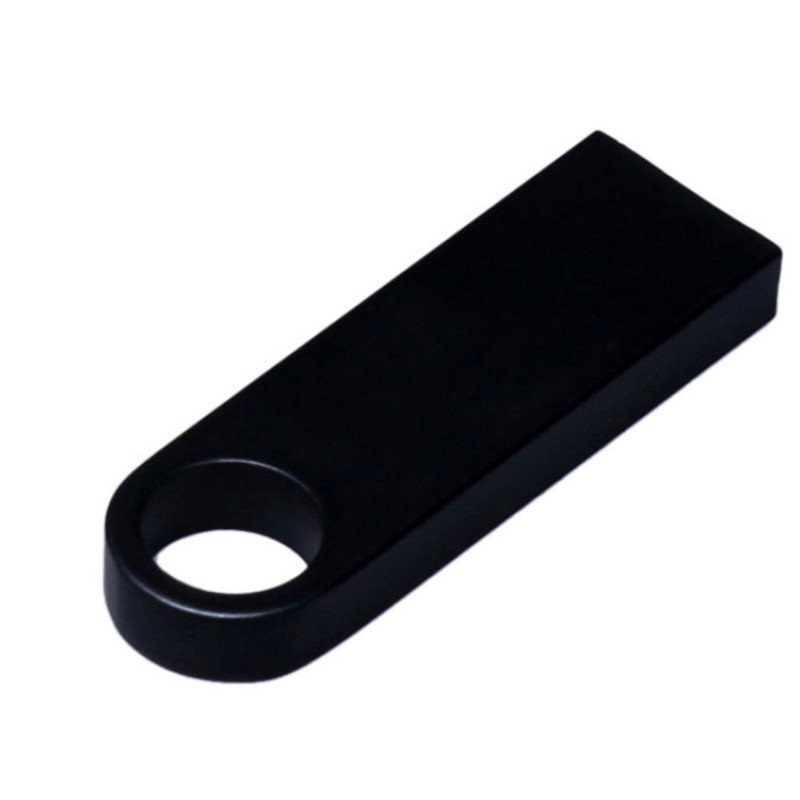 USB 2.0-флешка на 512 Мбайт с мини чипом и круглым отверстием, черный USB 2.0-флешка на 512 Мбайт с мини чипом и круглым отверстием, черный