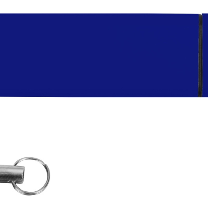 Флеш-карта USB 2.0 16 Gb металлическая с колпачком "Borgir", темно-синий