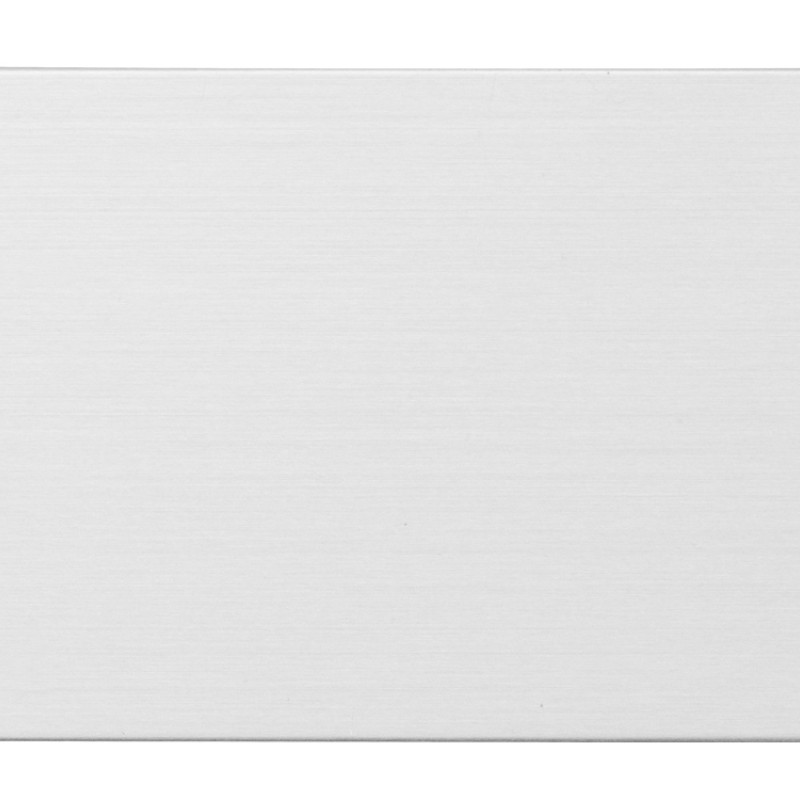 Флеш-карта USB 2.0 16 Gb в виде металлической карты "Card Metal", серебристый