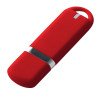 USB-флешка на 32 ГБ с покрытием soft-touch, красный