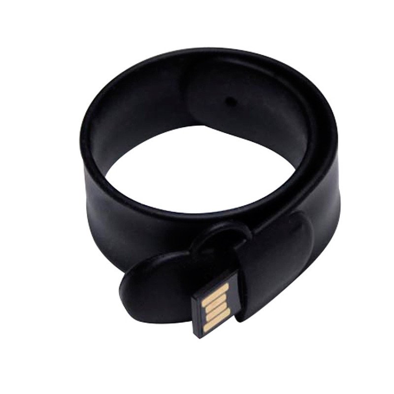 Флешка в виде браслета, 16 Гб, черный