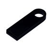 USB 2.0-флешка на 4 Гб с мини чипом и круглым отверстием, черный USB 2.0-флешка на 4 Гб с мини чипом и круглым отверстием, черный