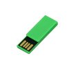 Флешка промо в виде скрепки, 8 Гб, зеленый