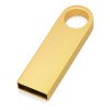 USB 2.0-флешка на 64 Гб с мини чипом и круглым отверстием, золотистыйй USB 2.0-флешка на 64 Гб с мини чипом и круглым отверстием, золотистыйй