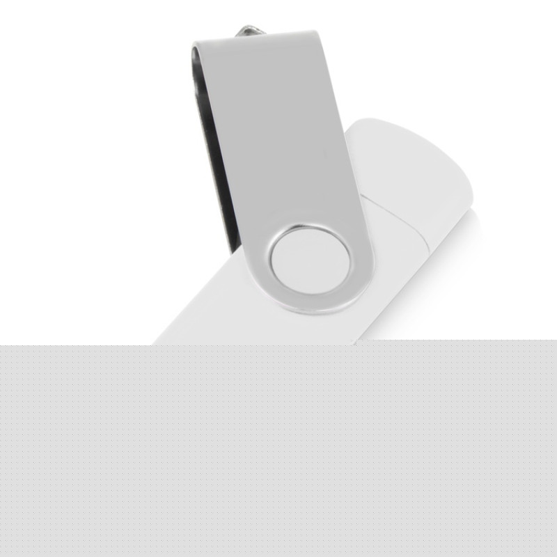 USB3.0/USB Type-C флешка на 16 Гб «Квебек C», белый