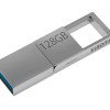 USB 3.0-флешка на 128 Гб с разъемами USB-A и Type-C, серебристый