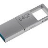 USB 3.0-флешка на 64 Гб с разъемами USB-A и Type-C, серебристый USB 3.0-флешка на 64 Гб с разъемами USB-A и Type-C, серебристый