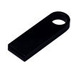 USB 2.0-флешка на 128 Гб с мини чипом и круглым отверстием, черный USB 2.0-флешка на 128 Гб с мини чипом и круглым отверстием, черный