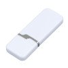 Флешка промо прямоугольной формы c оригинальным колпачком, 32 Гб, белый