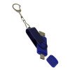 USB-флешка на 32 Гб 2 в 1 поворотный механизм, c дополнительным разъемом Type-C с одноцветным металлическим клипом, синий