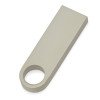USB 2.0-флешка на 16 Гб с мини чипом и круглым отверстием, серебристый USB 2.0-флешка на 16 Гб с мини чипом и круглым отверстием, серебристый