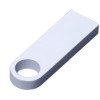 USB 2.0-флешка на 64 Гб с мини чипом и круглым отверстием, белый USB 2.0-флешка на 64 Гб с мини чипом и круглым отверстием, белый