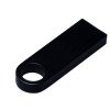 USB 2.0-флешка на 32 Гб с мини чипом и круглым отверстием, черный
