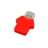 Флешка 3.0 в виде футболки, 64 Гб, красный