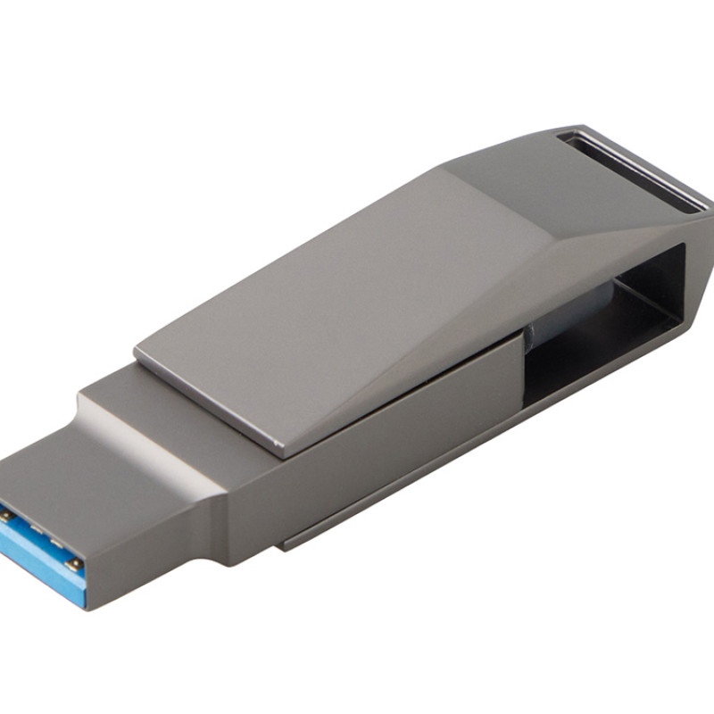 Флешка 64 ГБ USB Type-C и USB 3.0 «Тесла»