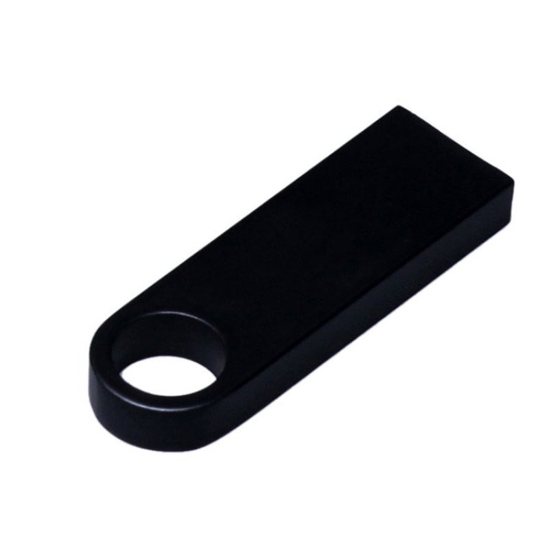 USB 3.0-флешка на 128 Гб с мини чипом и круглым отверстием, черный USB 3.0-флешка на 128 Гб с мини чипом и круглым отверстием, черный