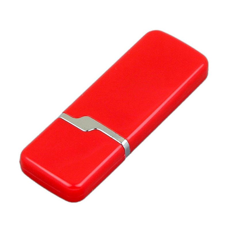Флешка 3.0 промо прямоугольной формы c оригинальным колпачком, 128 Гб, красный