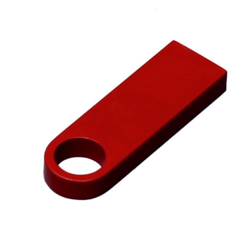USB 3.0-флешка на 128 Гб с мини чипом и круглым отверстием, красный USB 3.0-флешка на 128 Гб с мини чипом и круглым отверстием, красный
