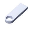 USB 2.0-флешка на 4 Гб с мини чипом и круглым отверстием, белый USB 2.0-флешка на 4 Гб с мини чипом и круглым отверстием, белый