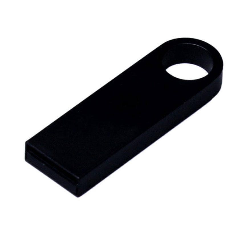 USB 3.0-флешка на 32 Гб с мини чипом и круглым отверстием, черный USB 3.0-флешка на 32 Гб с мини чипом и круглым отверстием, черный