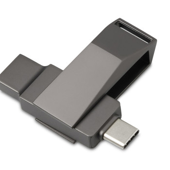 Флешка 64 ГБ USB Type-C и USB 3.0 «Тесла»