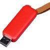 USB-флешка промо на 64 Гб прямоугольной формы, выдвижной механизм, красный USB-флешка промо на 64 Гб прямоугольной формы, выдвижной механизм, красный