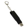 USB-флешка на 16 Гб 2 в 1 поворотный механизм, c дополнительным разъемом Type-C с одноцветным металлическим клипом, черный USB-флешка на 16 Гб 2 в 1 поворотный механизм, c дополнительным разъемом Type-C с одноцветным металлическим клипом, черный