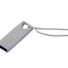 USB 2.0-флешка на 16 Гб с мини чипом, компактный дизайн, стильное отверстие для цепочки