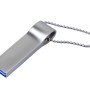 USB 3.0-флешка на 32 Гб с мини чипом, компактный дизайн, боковое отверстие для цепочки