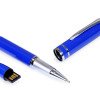 USB-флешка на 16 Гб в виде ручки с мини чипом, синий USB-флешка на 16 Гб в виде ручки с мини чипом, синий