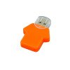Флешка в виде футболки, 32 Гб, оранжевый