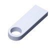 USB 2.0-флешка на 128 Гб с мини чипом и круглым отверстием, белый USB 2.0-флешка на 128 Гб с мини чипом и круглым отверстием, белый