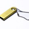 USB 2.0-флешка на 512 Мбайт с мини чипом и круглым отверстием, золотистый USB 2.0-флешка на 512 Мбайт с мини чипом и круглым отверстием, золотистый