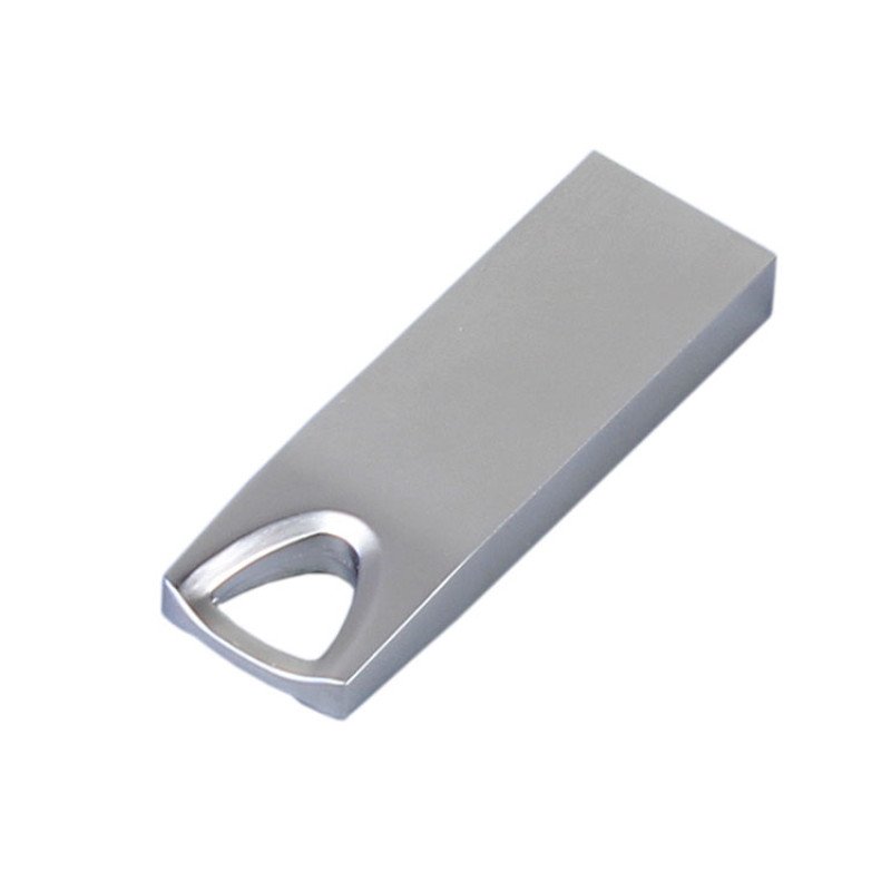 USB 2.0-флешка на 128 Гб с мини чипом, компактный дизайн, стильное отверстие для цепочки