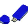 USB-флешка на 32 Гб в стиле I-phone, прямоугольнй формы, синий
