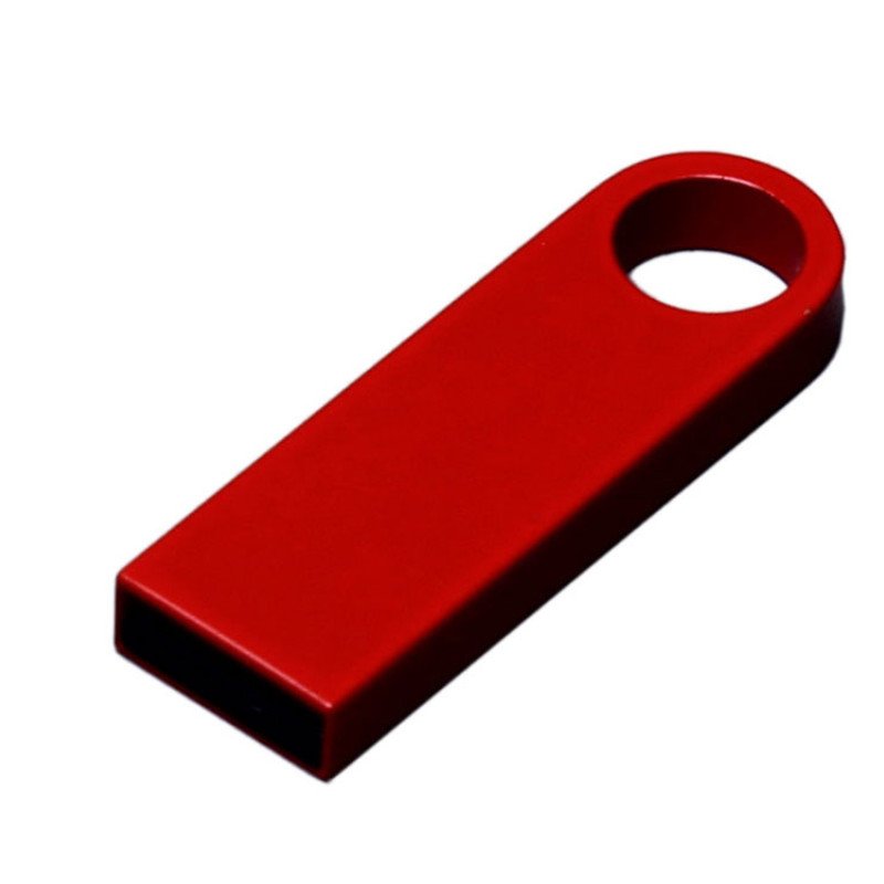 USB 3.0-флешка на 64 Гб с мини чипом и круглым отверстием, красный USB 3.0-флешка на 64 Гб с мини чипом и круглым отверстием, красный