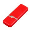 Флешка 3.0 промо прямоугольной формы c оригинальным колпачком, 32 Гб, красный