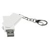 Флешка USB 3.0 Варуна на 64 ГБ, крапчатый белый