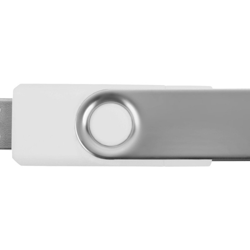 USB3.0/USB Type-C флешка на 16 Гб «Квебек C», белый