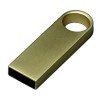 USB 2.0-флешка на 512 Мбайт с мини чипом и круглым отверстием, золотистый USB 2.0-флешка на 512 Мбайт с мини чипом и круглым отверстием, золотистый