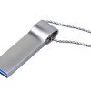 USB 2.0-флешка на 128 Гб с мини чипом, компактный дизайн, боковое отверстие для цепочки