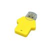 Флешка в виде футболки, 32 Гб, желтый