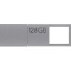 USB 3.0-флешка на 128 Гб с разъемами USB-A и Type-C, серебристый
