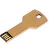 Флешка в виде ключа, 8 Гб, золотистый