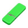 Флешка 3.0 промо прямоугольной формы c оригинальным колпачком, 32 Гб, зеленый