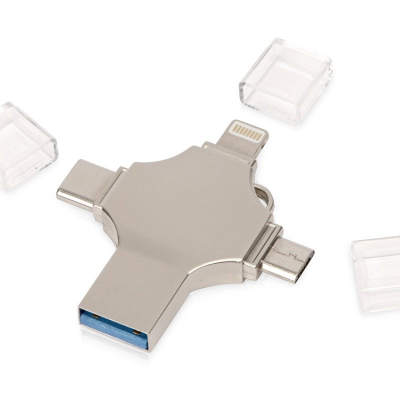 USB-флешка 3.0 на 32 Гб 4-в-1 «Ultra» в подарочной коробке USB-флешка 3.0 на 32 Гб 4-в-1 «Ultra» в подарочной коробке
